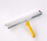 White Nylon Spikes Air Removal Roller with Handle Dia. 75mm paint roller brush